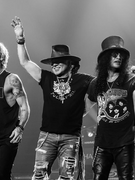 Náhledový obrázek k článku Baskytarista Guns N´Roses nejspíš mimoděk potvrdil vystoupení kapely na Glastonbury