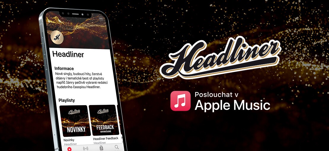 Obrázek k článku Headliner se stal prvním českým kurátorem playlistů Apple Music. Co v nich najdete?